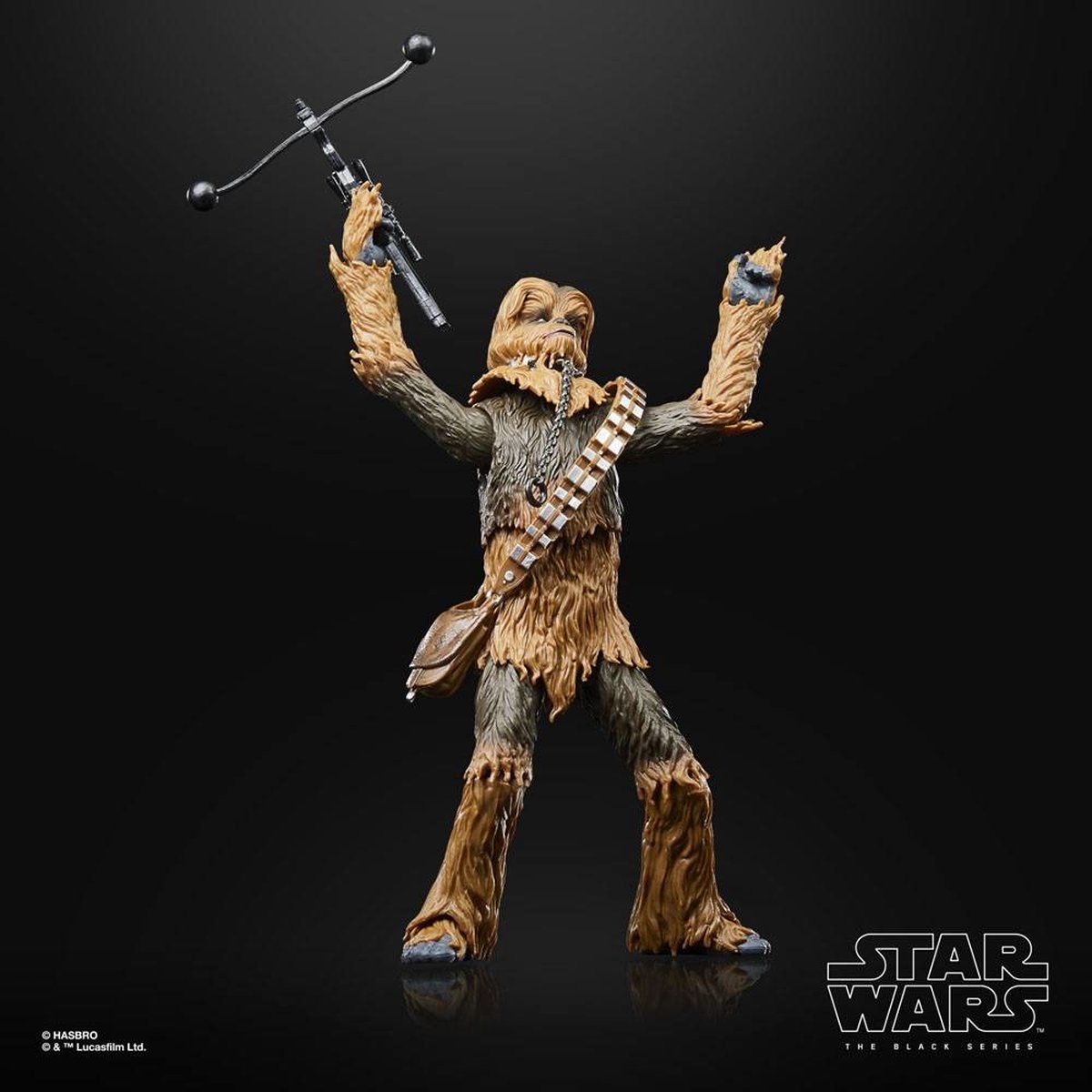 Hasbro Star Wars Actiefiguur Chewbacca 15 cm Episode VI 40th Anniversary Black Series Multicolours