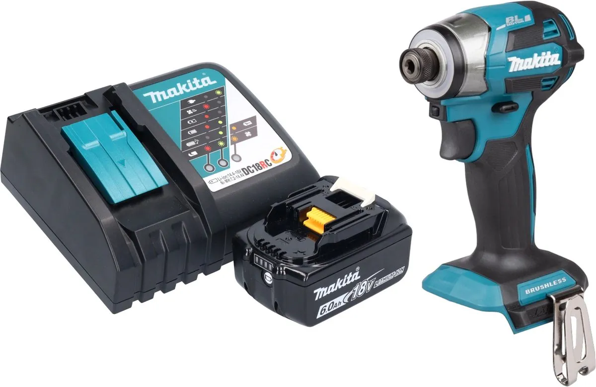 Makita DTD 173 RG1 Slagmoersleutel 18V 180Nm