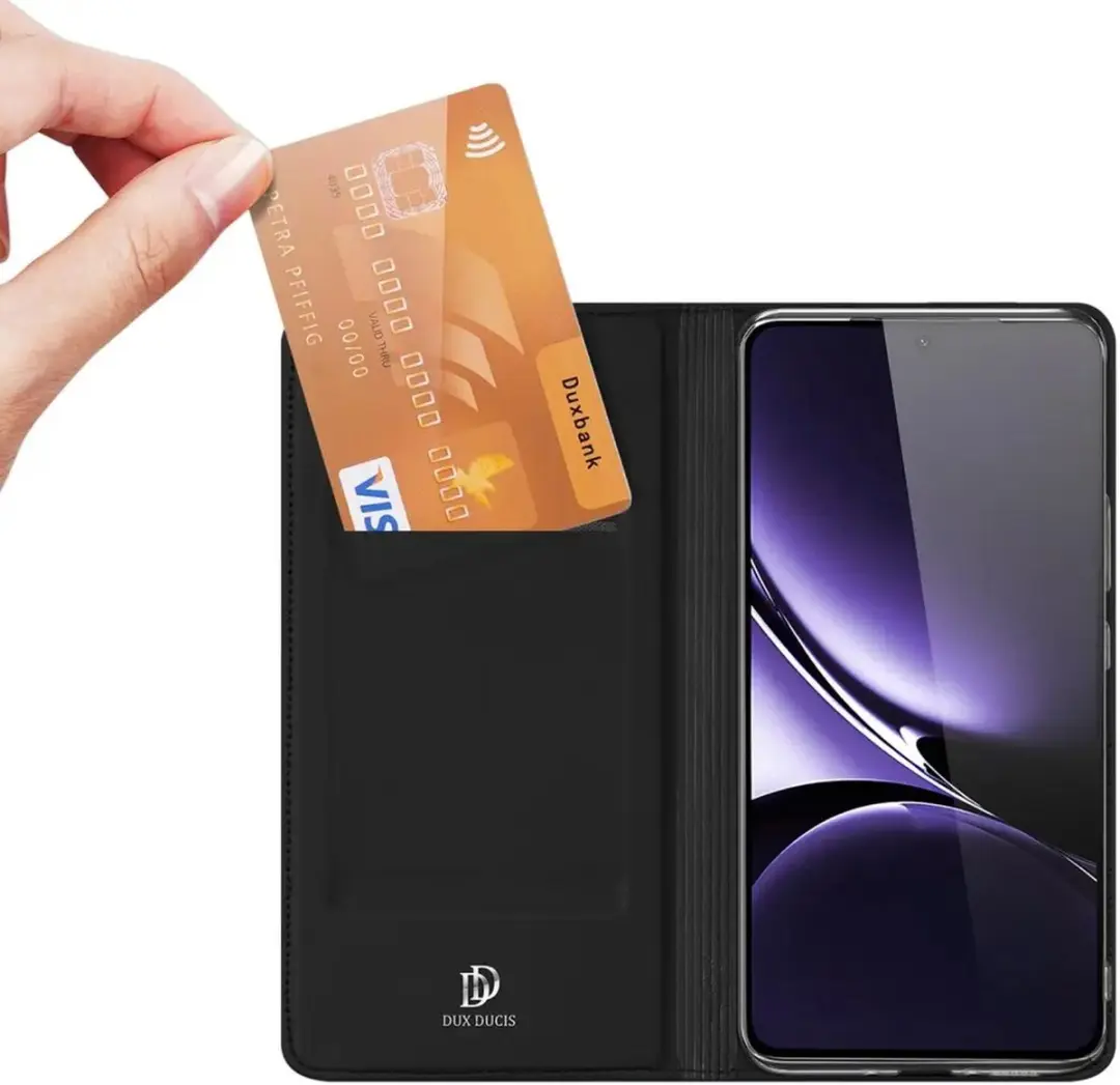 Dux Ducis Skin Pro Hoesje Xiaomi Poco X7 Pro - Zwart