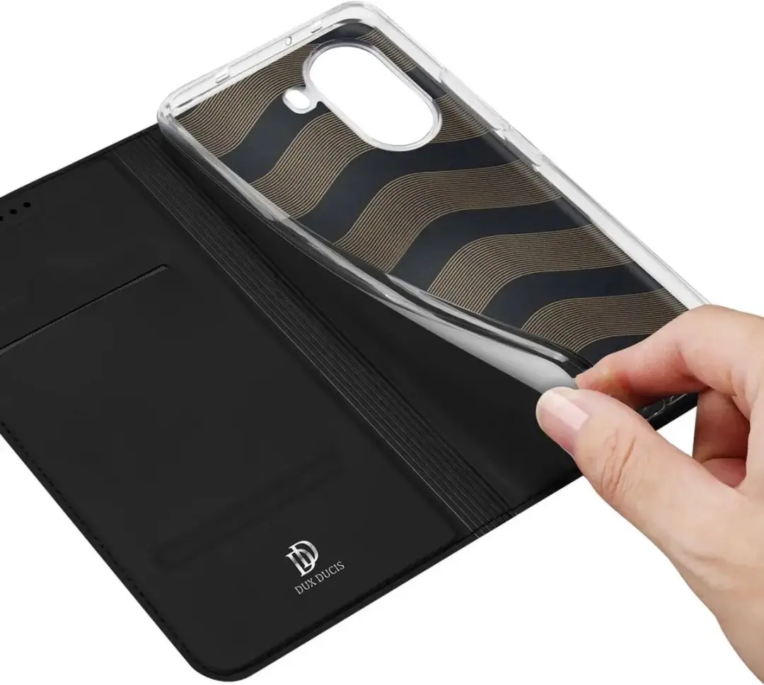 Dux Ducis Skin Pro Hoesje Xiaomi Poco X7 Pro - Zwart