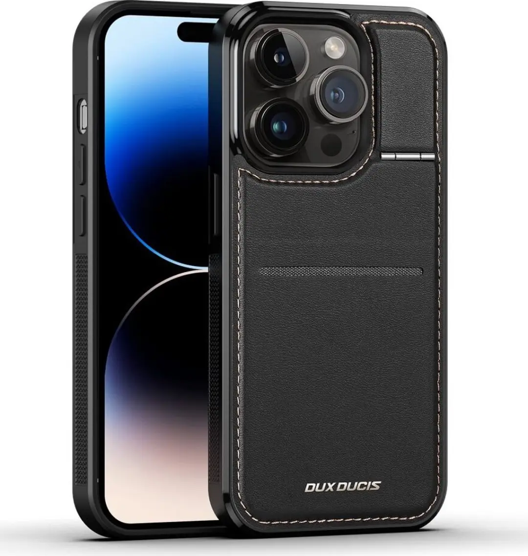 Dux Ducis Rafi Series iPhone 15 Pro Max Hoesje - MagSafe - Zwart