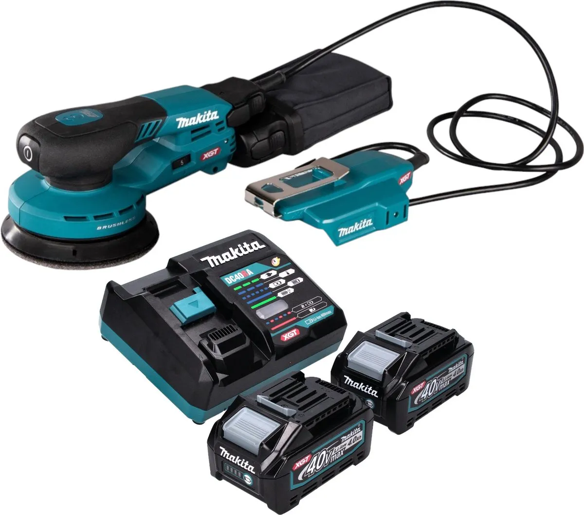 Makita BO 003 CGM201 Accuschuurmachine 40V