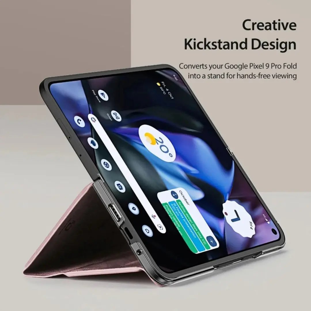 Dux Ducis Hoesje Google Pixel 9 Pro Fold - Roze