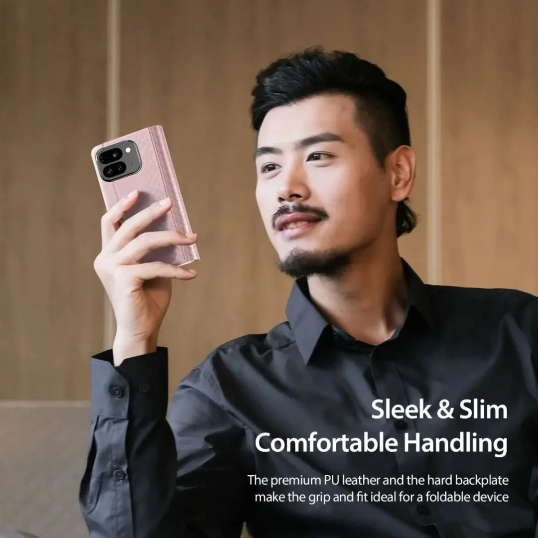 Dux Ducis Hoesje Google Pixel 9 Pro Fold - Roze - afbeelding 6 van 6