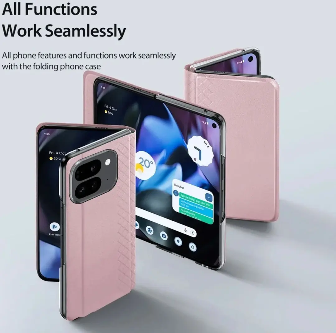 Dux Ducis Hoesje Google Pixel 9 Pro Fold - Roze