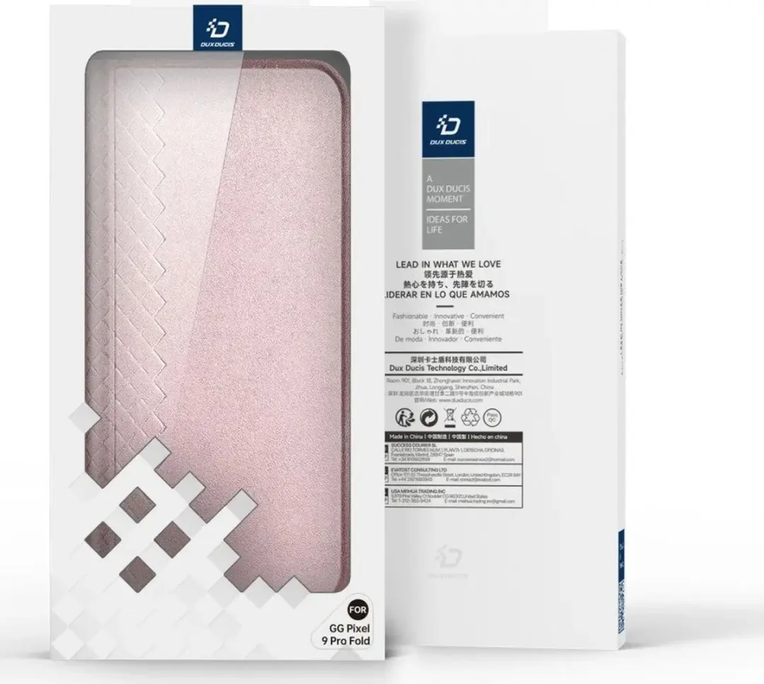 Dux Ducis Hoesje Google Pixel 9 Pro Fold - Roze