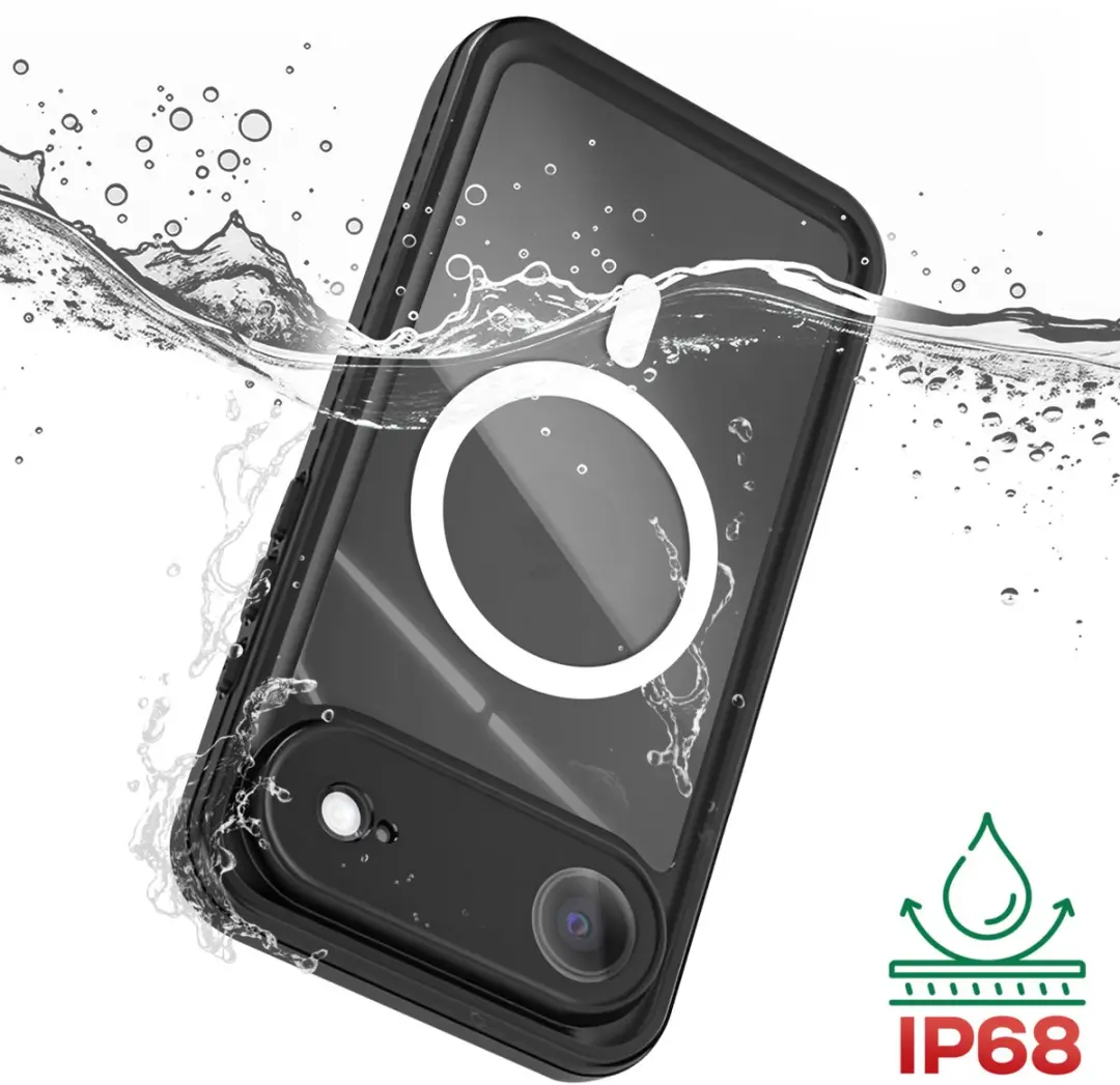 Redpepper Hoesje iPhone Air BACK-REDP-17R - IP68 Waterdicht Zwart