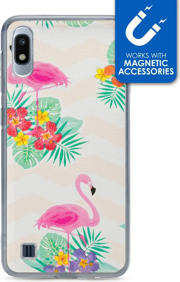 My Style Galaxy A10 Telefoonhoesje MSMNTCS1029 - Magneta - Kleurrijk