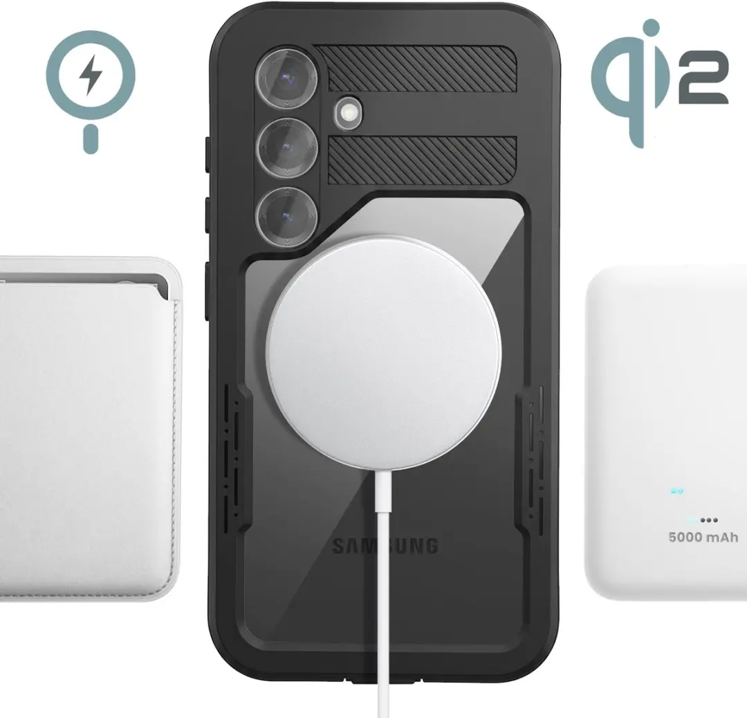 Redpepper Hoesje Galaxy S26 MagSafe - IP68 Valbestendig 2m - Zwart