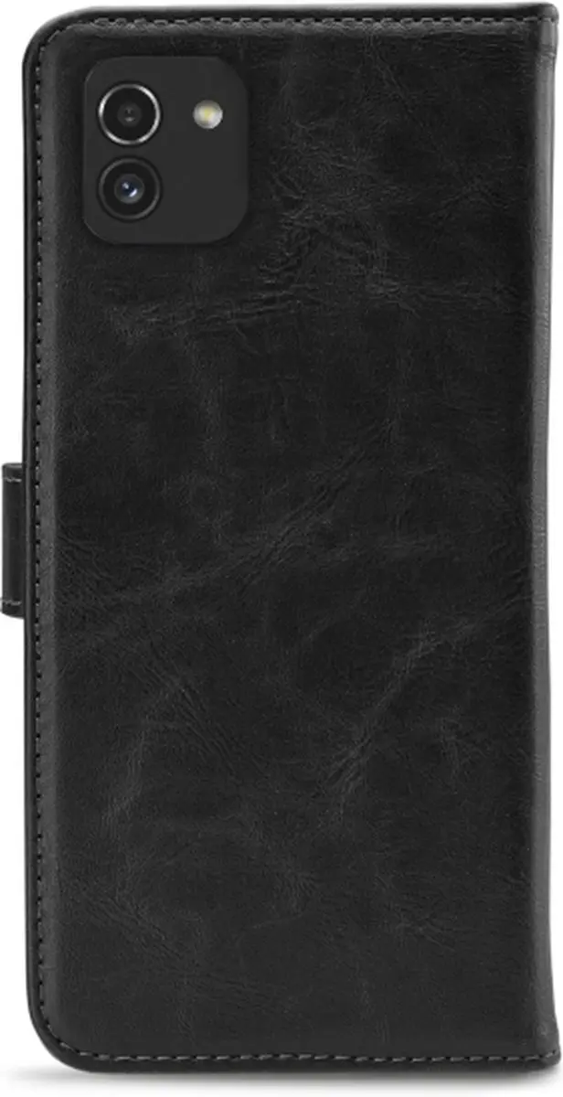 My Style MSFWLT1385 Telefoonhoesje Samsung Galaxy A03 - 3 Pasjes - Zwart