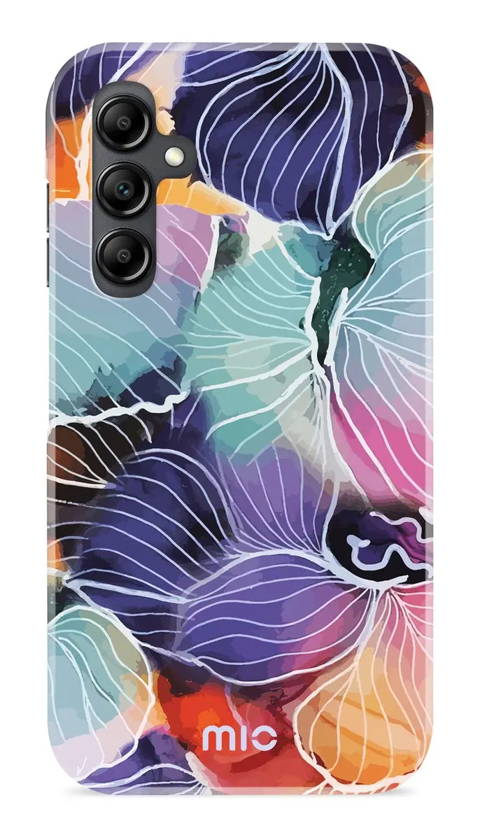 Mobilize MIO MagSafe Samsung Galaxy A14 Hoesje - Flowers