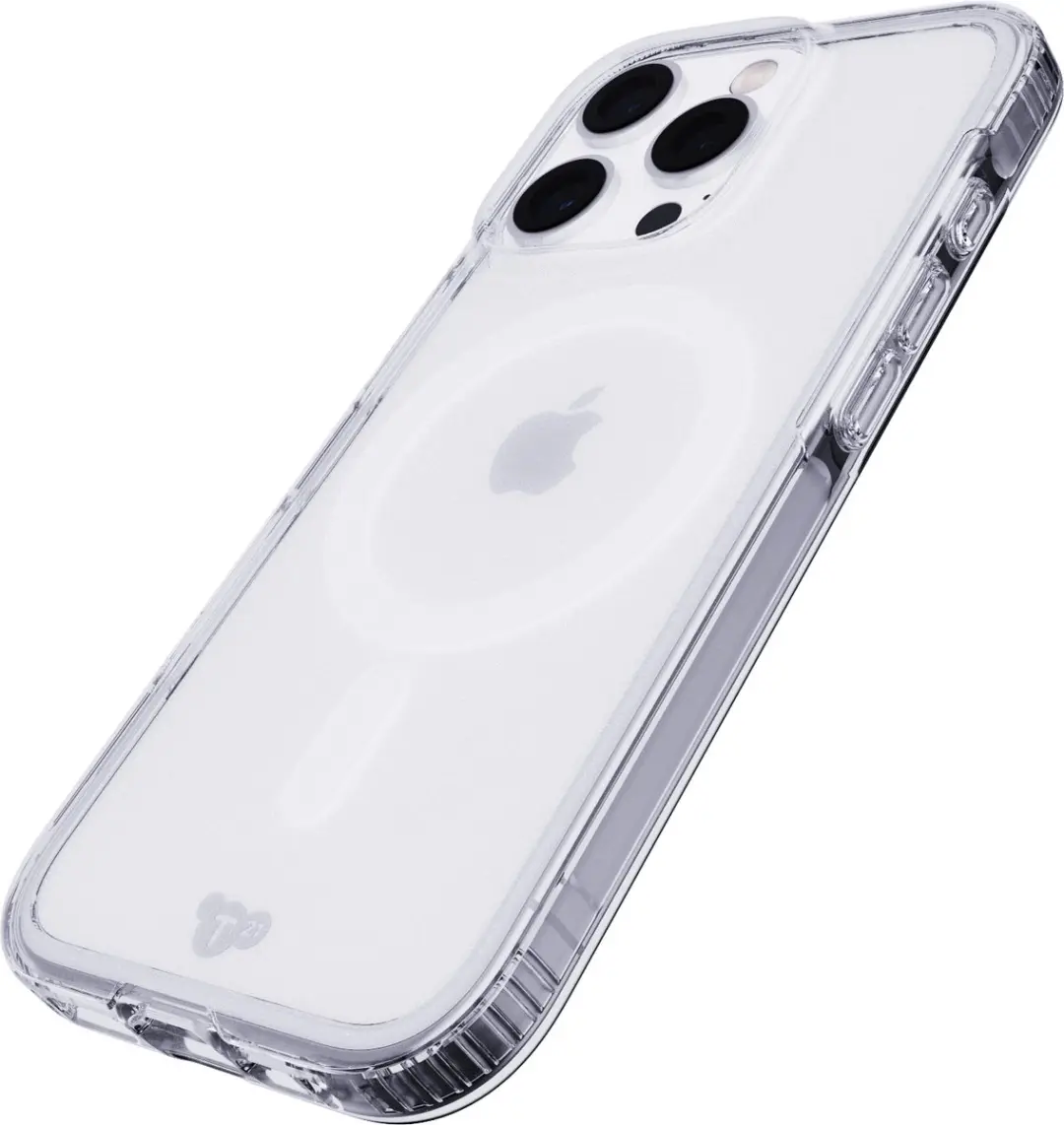 Tech21 Evo Clear T21-10968 iPhone 16 Pro Hoesje - MagSafe - 3,6m Valbestendig - Transparant