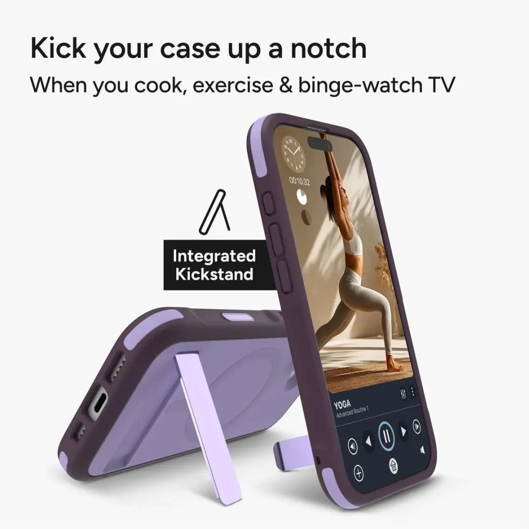 ZAGG Sedona Snap Kickstand Hoesje iPhone 17 - Paars - 702319120