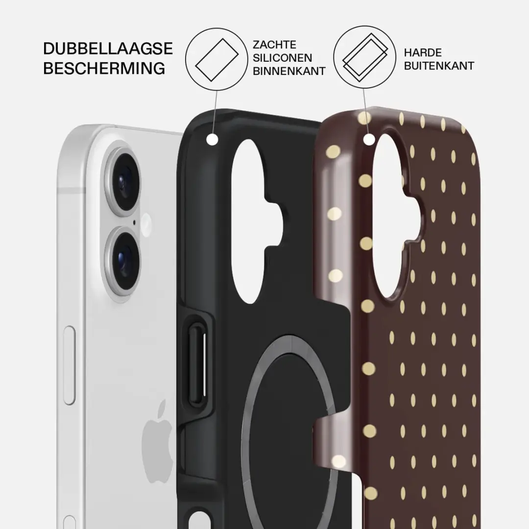 Burga Tough Backcover iPhone 17 MagSafe - Sorry Busy