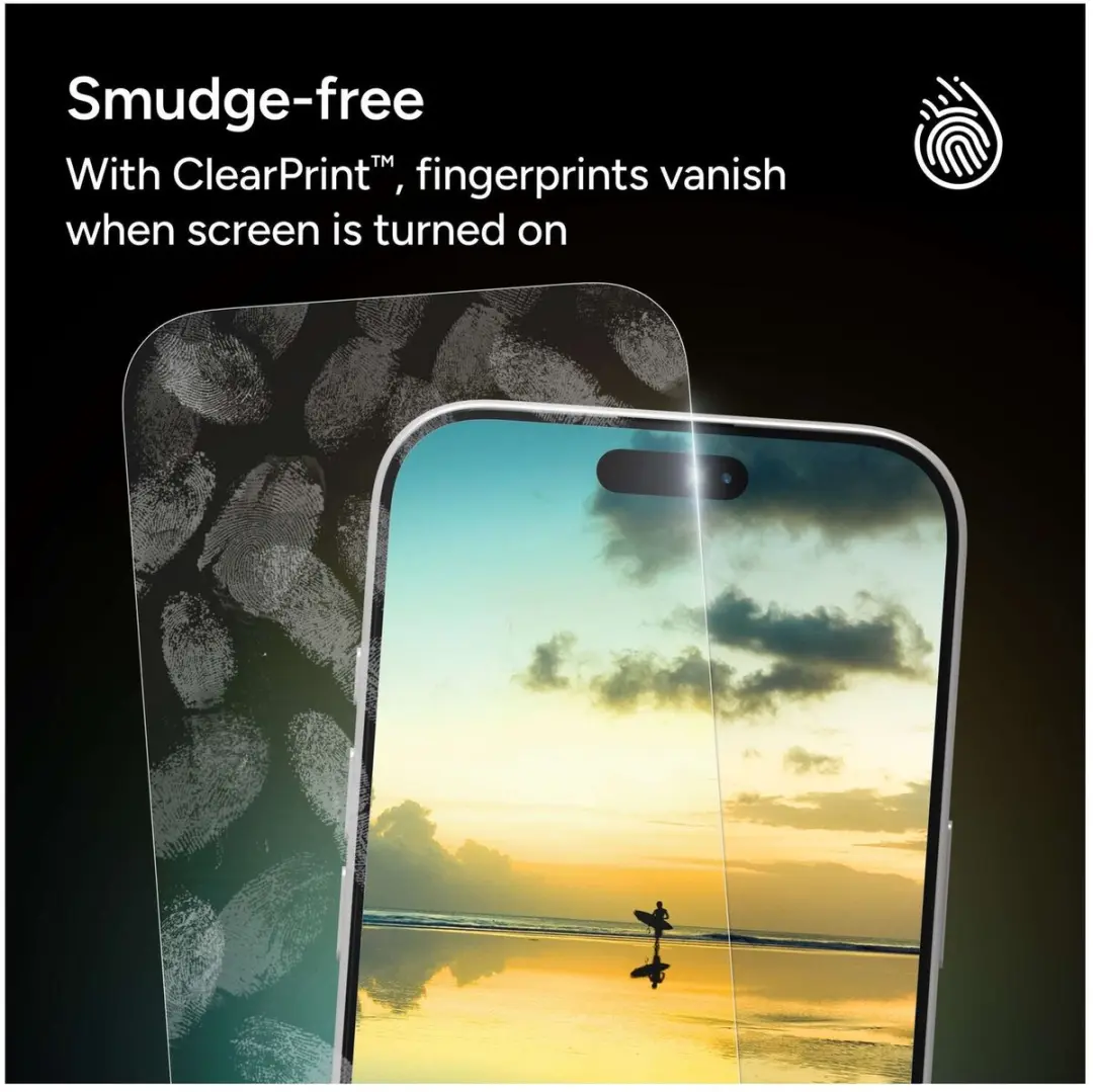 ZAGG InvisibleShield Glass XTR5 iPhone 17 Schermbeschermer - Blauw Lichtfilter