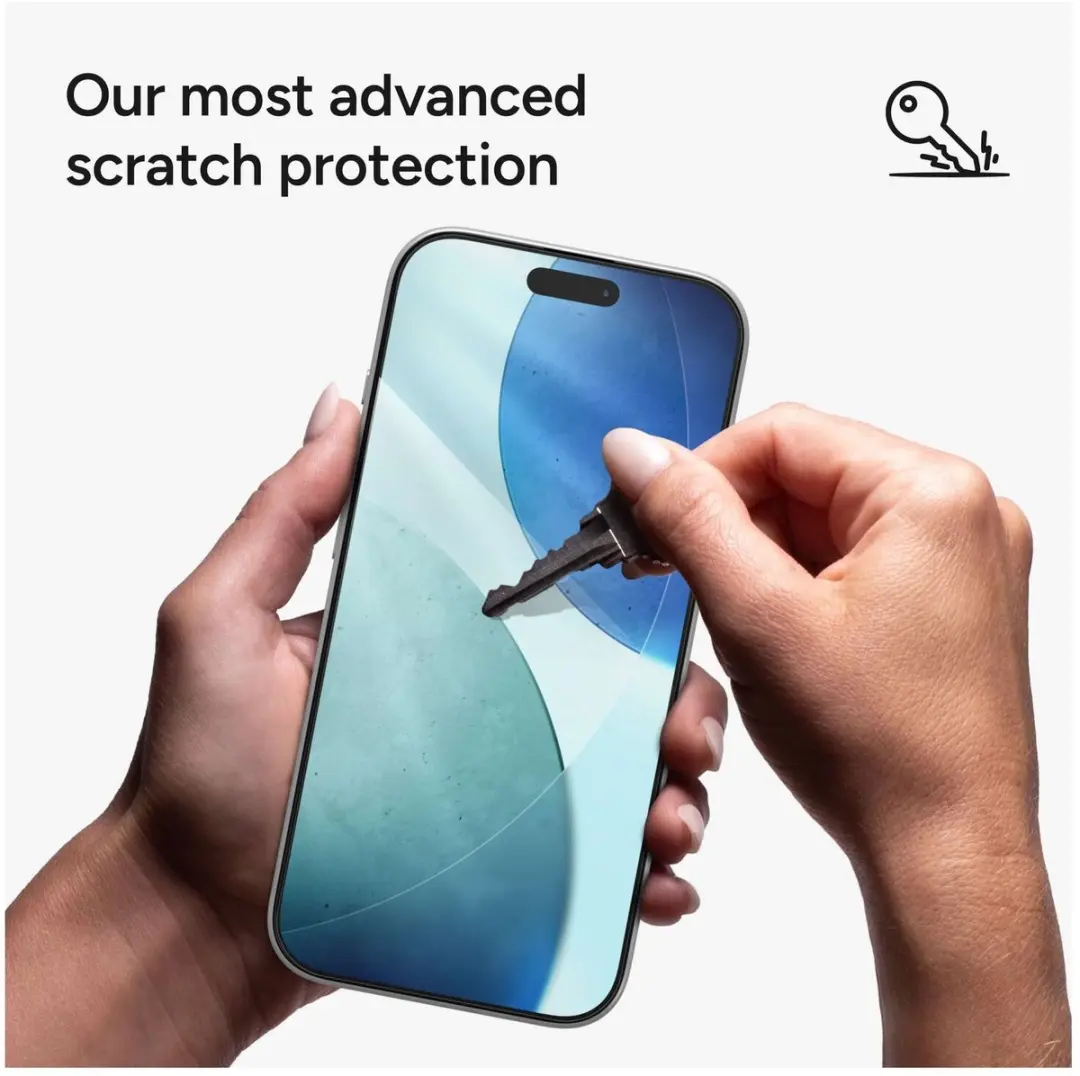 ZAGG InvisibleShield Glass XTR5 iPhone 17 Schermbeschermer - Blauw Lichtfilter - afbeelding 6 van 6