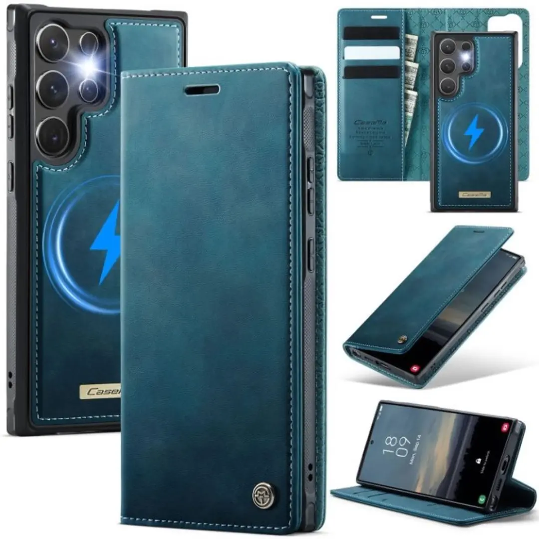 Caseme Luxe 2-in-1 Magnetische Portemonneehoes Galaxy S25 Ultra