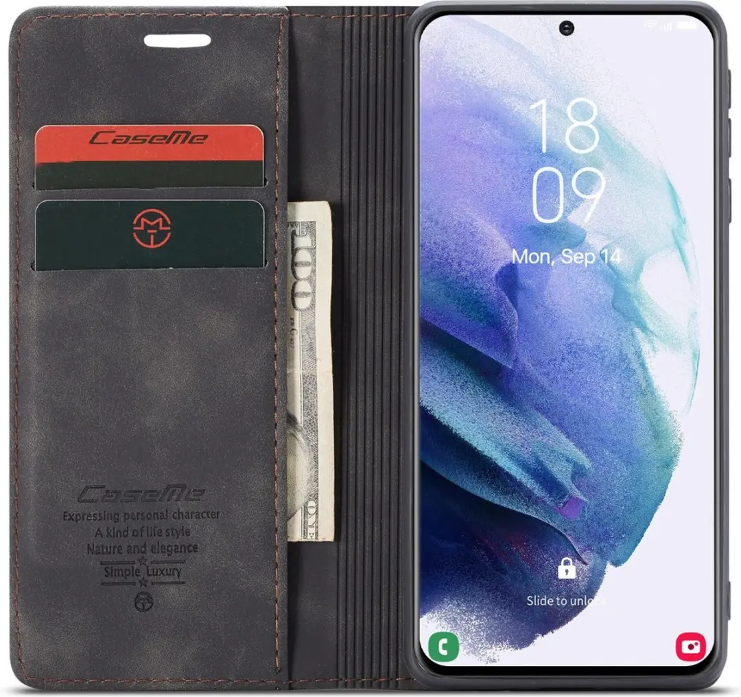 Caseme Retro Wallet Slim Case Samsung Galaxy S21 Plus