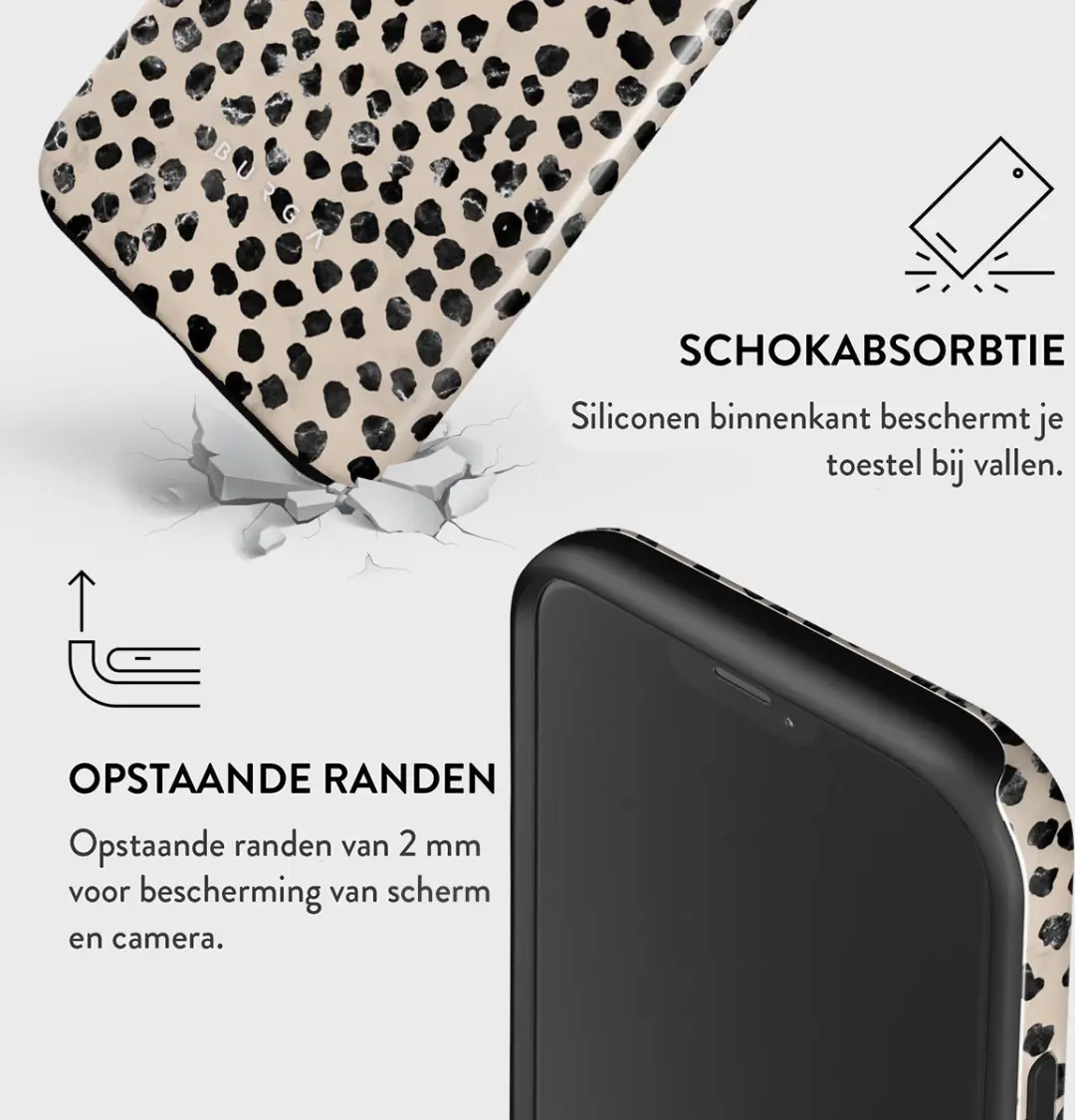 Burga Telefoonhoesje iPhone 12 Almond Latte FA_01_IP12_TH - afbeelding 6 van 6