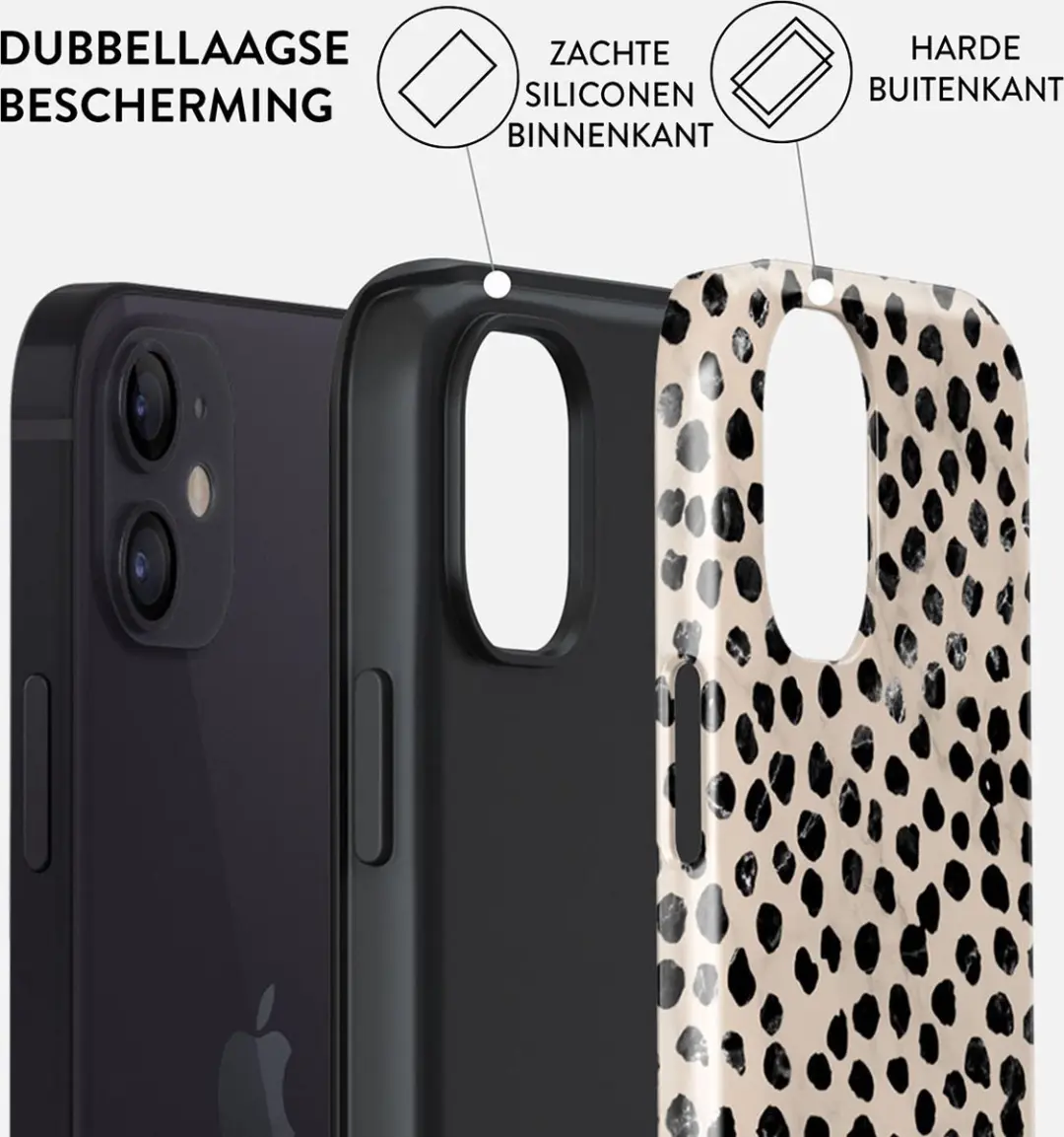 Burga Telefoonhoesje iPhone 12 Almond Latte FA_01_IP12_TH