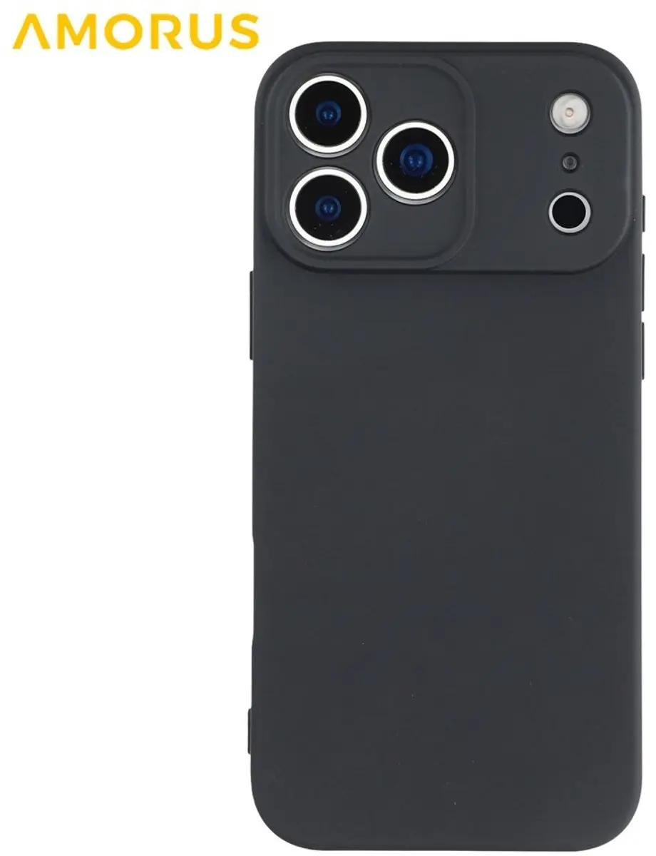Amorus Hoesje iPhone 17 Pro Max - Charcoal Black