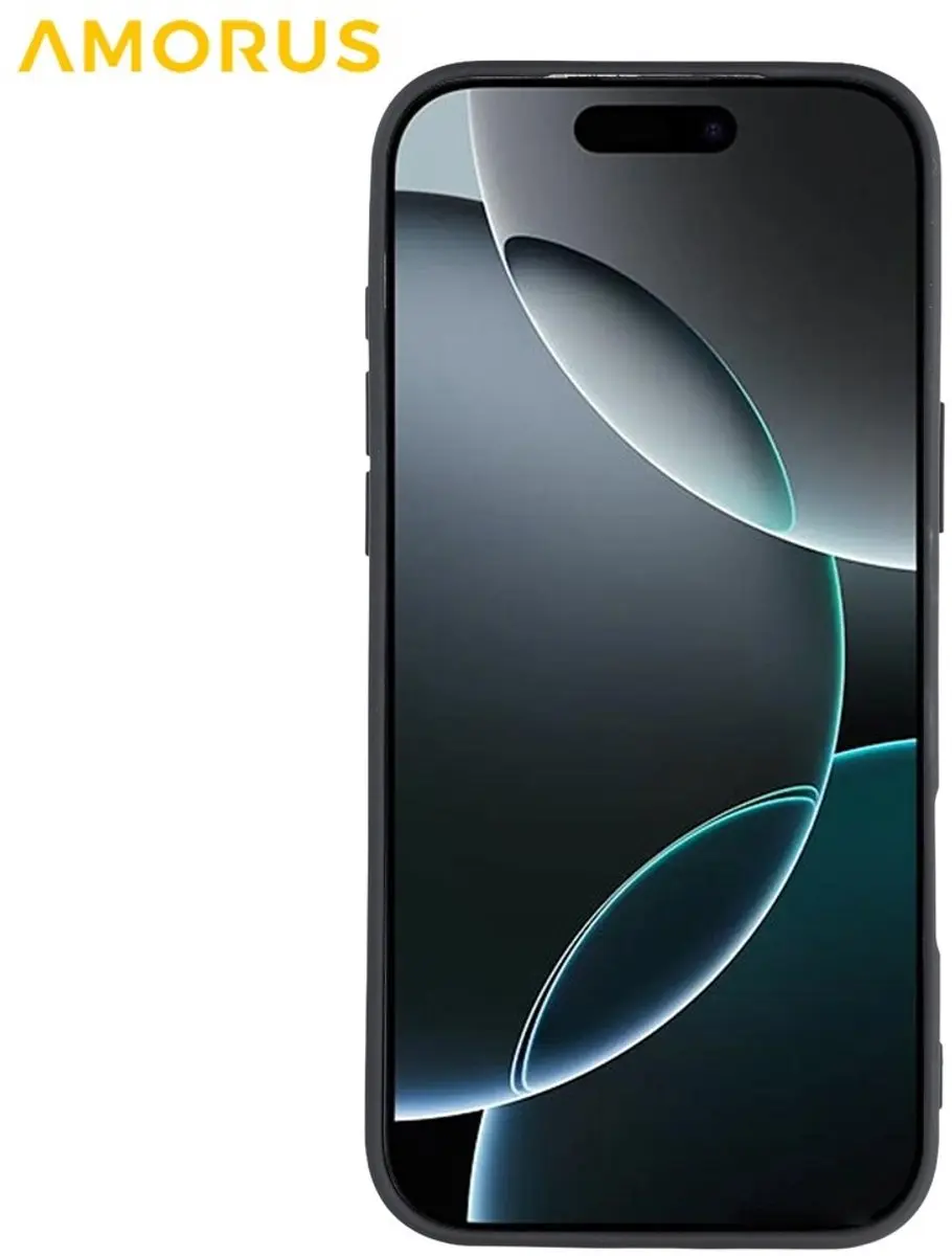 Amorus Hoesje iPhone 17 Pro Max - Charcoal Black