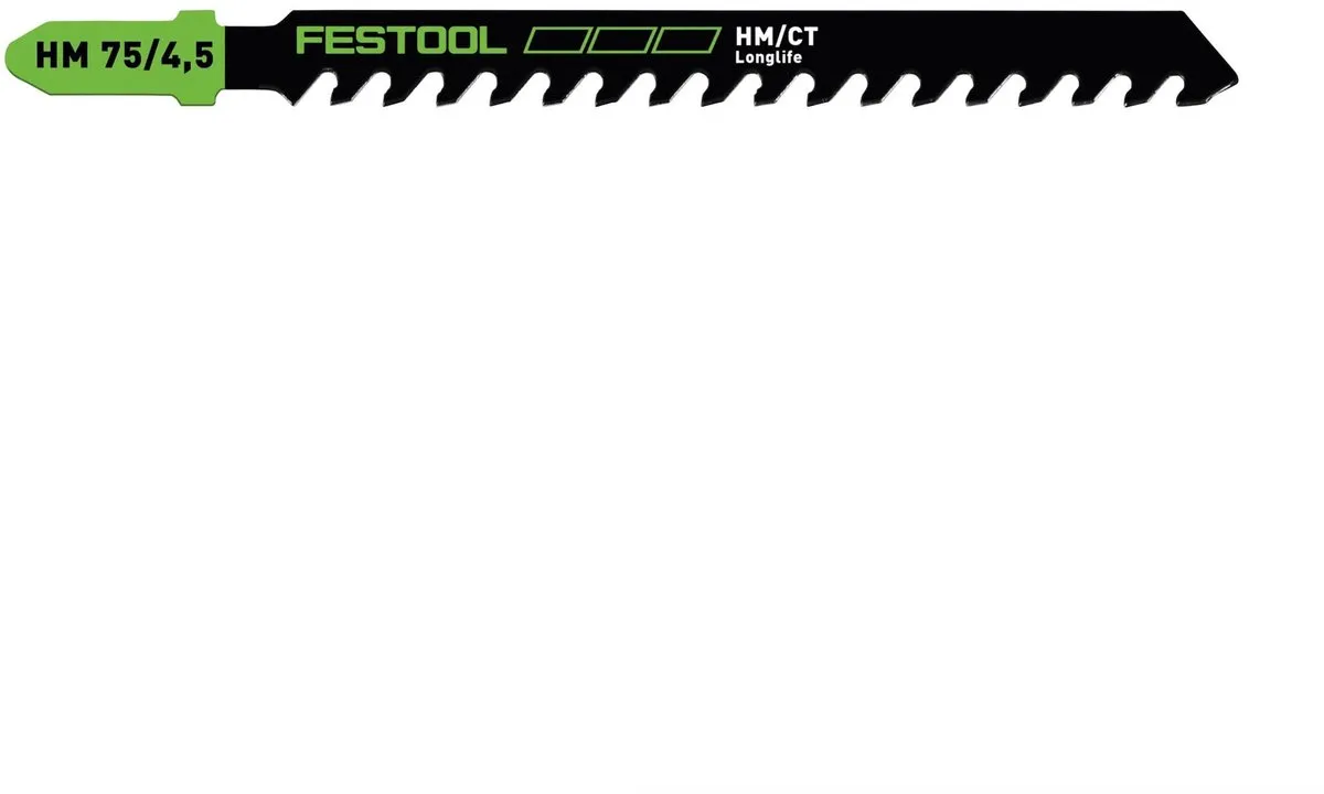 Festool HM 75/4,5/5 Decoupeerzaagblad - 75mm - 20 Stuks - afbeelding 2 van 5