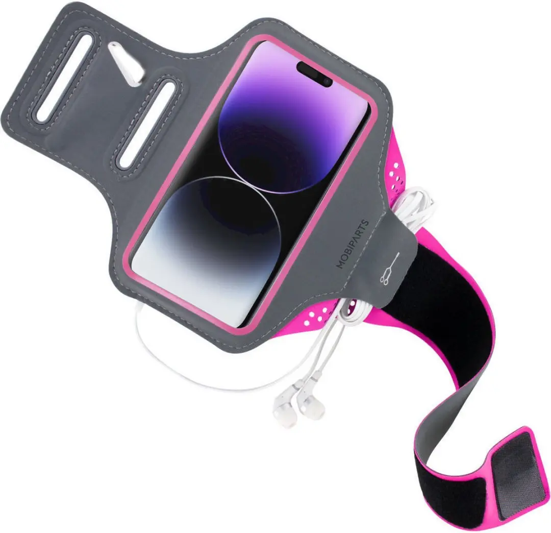 Mobiparts Comfort Fit Armband Sporthoesje - Roze