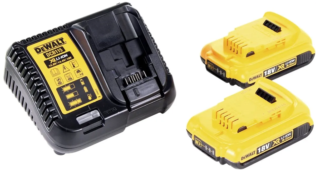 DeWalt DCS 355 D2 Accu-Oscillator Multitool - 18V - 2x 2.0Ah - afbeelding 3 van 5