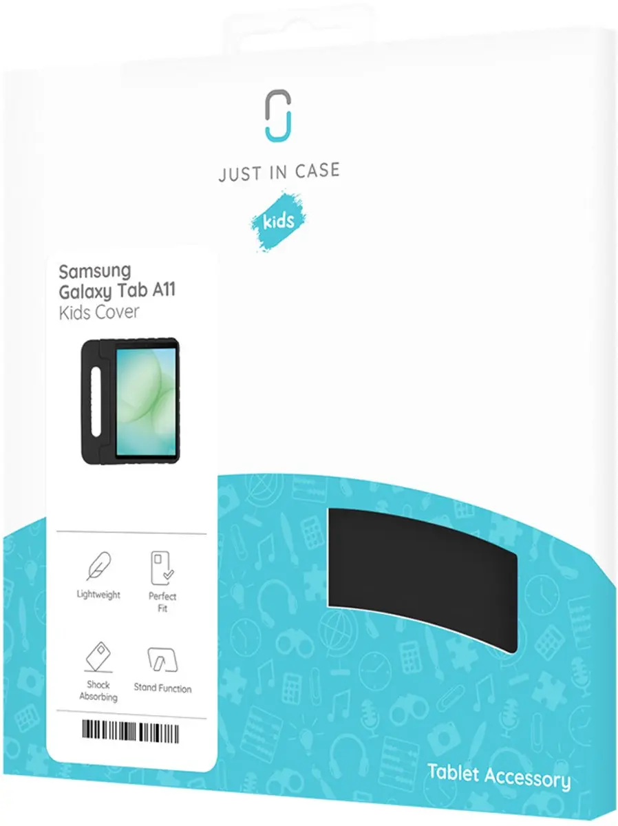 Just in Case TSA2812KD1 Kinderhoes Samsung Galaxy Tab A11 - Zwart