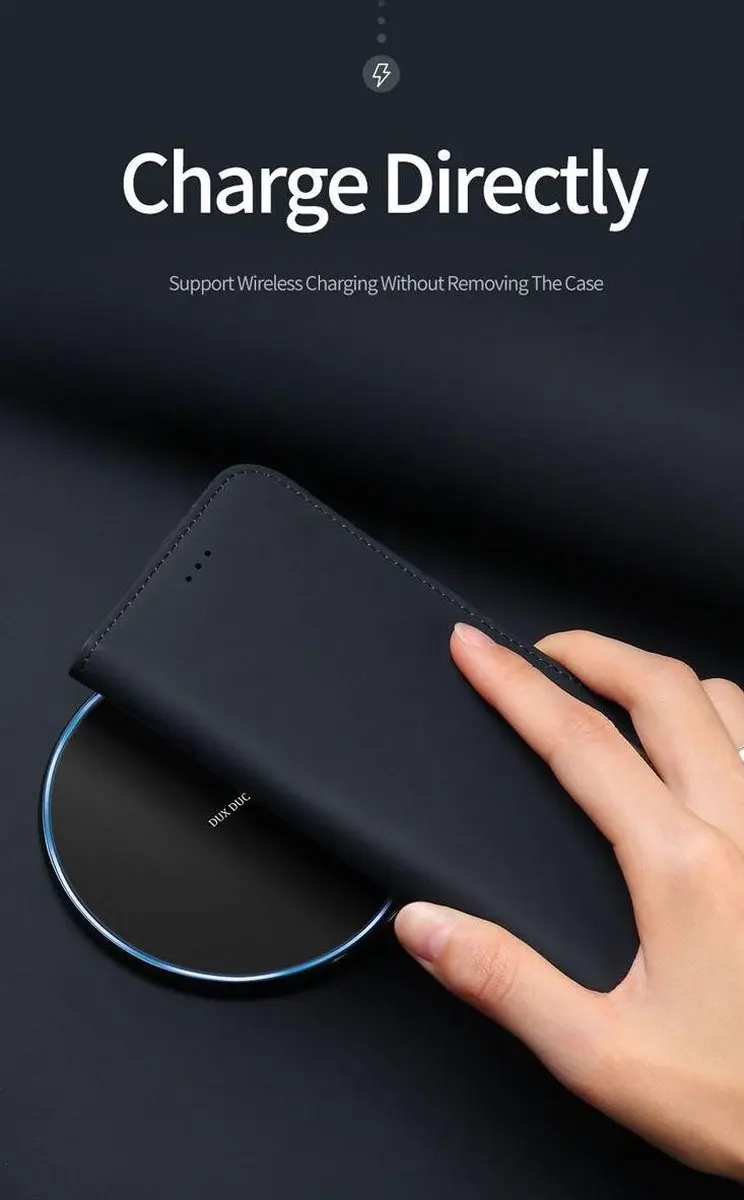 Dux Ducis Luxe Book Case iPhone 8/7/SE 2020/2022 - Blauw