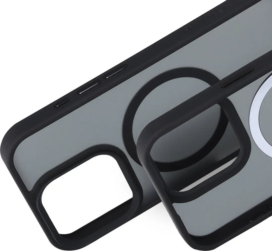 Mobiparts Hoesje iPhone 16 Pro MP-127207 - Hardcover MagSafe - Zwart