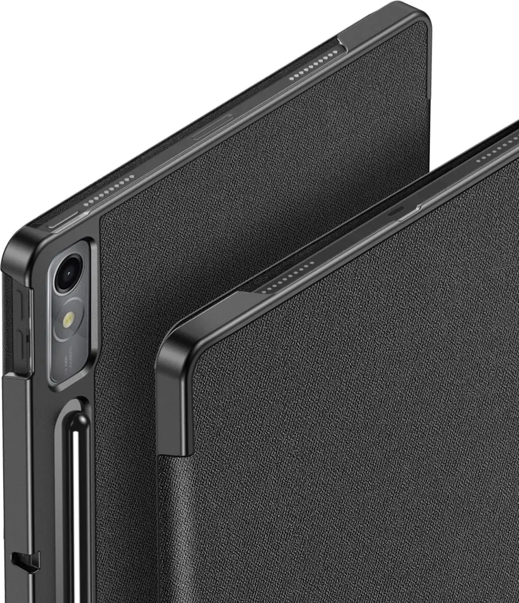 Dux Ducis Domo Tri-Fold Hoes Lenovo Tab P12 12.7" - Zwart - afbeelding 6 van 6