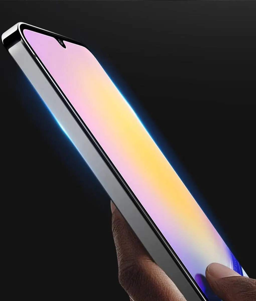 Dux Ducis Screenprotector Samsung Galaxy A25 - Tempered Glass - Transparant/Zwart - afbeelding 6 van 6