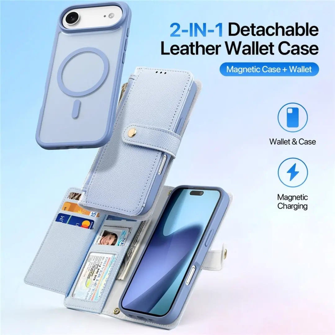 Dux Ducis iPhone Air Lawa Hoesje - MagSafe Blauw - afbeelding 6 van 6