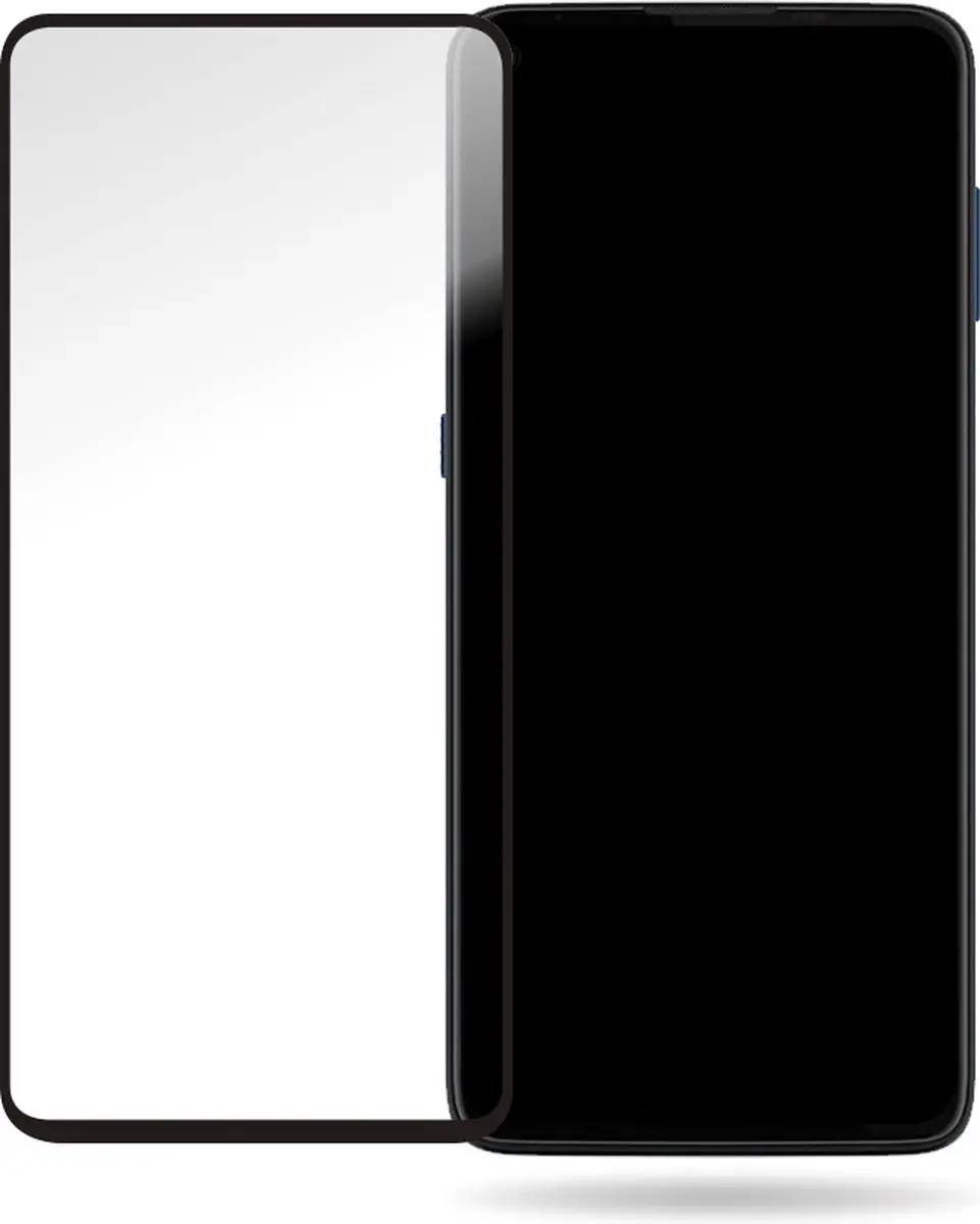 Mobilize Screenprotector Moto G9 Plus - Glazen - Case Friendly - Zwart
