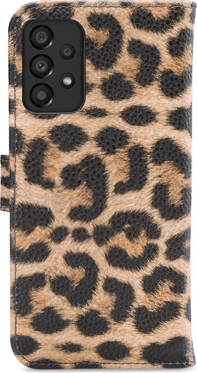 My Style Samsung Galaxy A33 5G Flex Wallet Hoesje - Luipaard Bruin - mpn-8718256964671