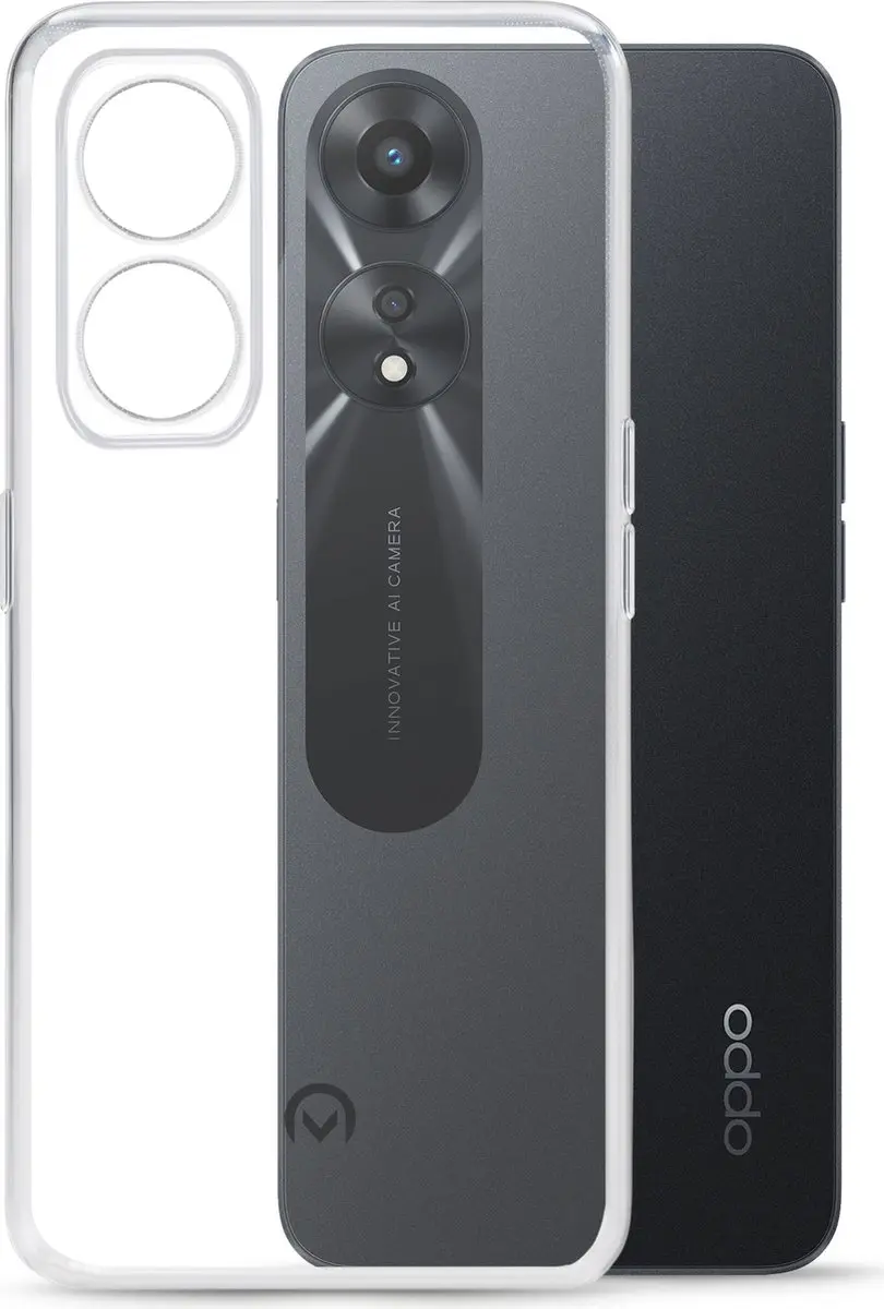 Mobilize MOB-GCC-OPPOA785G Telefoonhoesje - Oppo A18 - Transparant