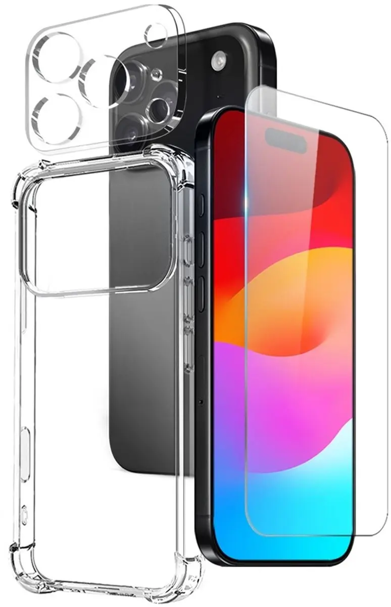 NORTHJO iPhone 17 Pro 3-in-1 Hoesje