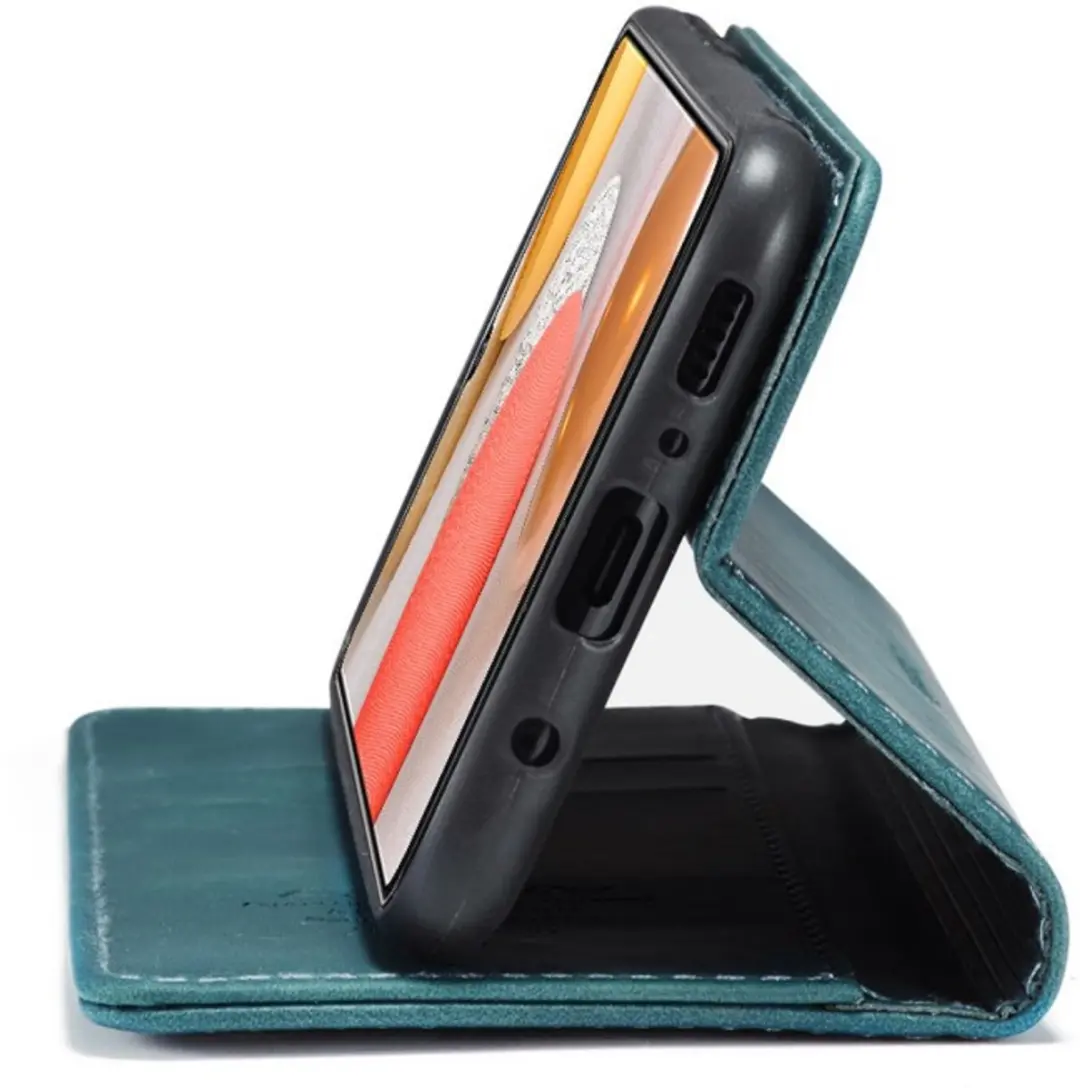 Caseme Book Case Samsung Galaxy S21 - Groen - 2 Pasjes