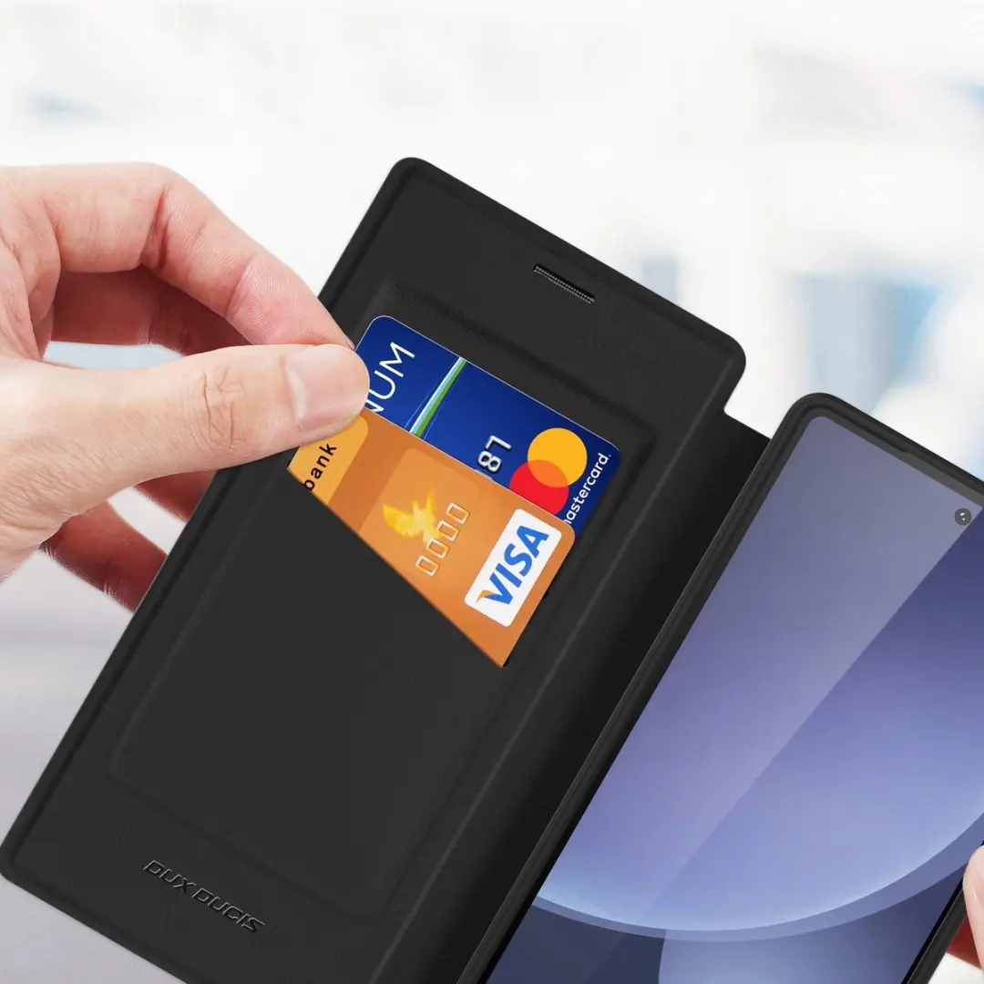 Dux Ducis Skin X Pro Hoesje Samsung Galaxy S25 Ultra - MagSafe & RFID - Zwart
