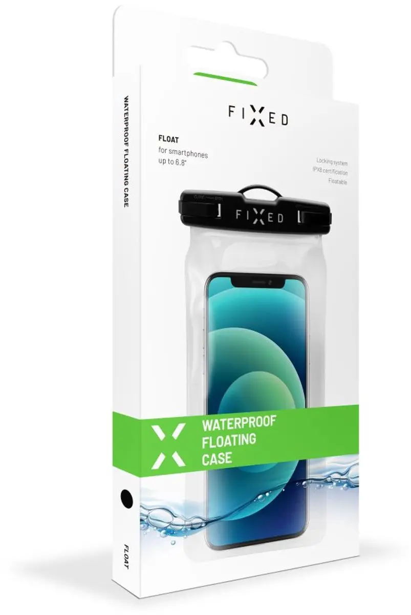 Fixed Float Max FIXFLT-BK Waterdichte Telefoonhoes - 6,8 inch - Zwart - afbeelding 6 van 6