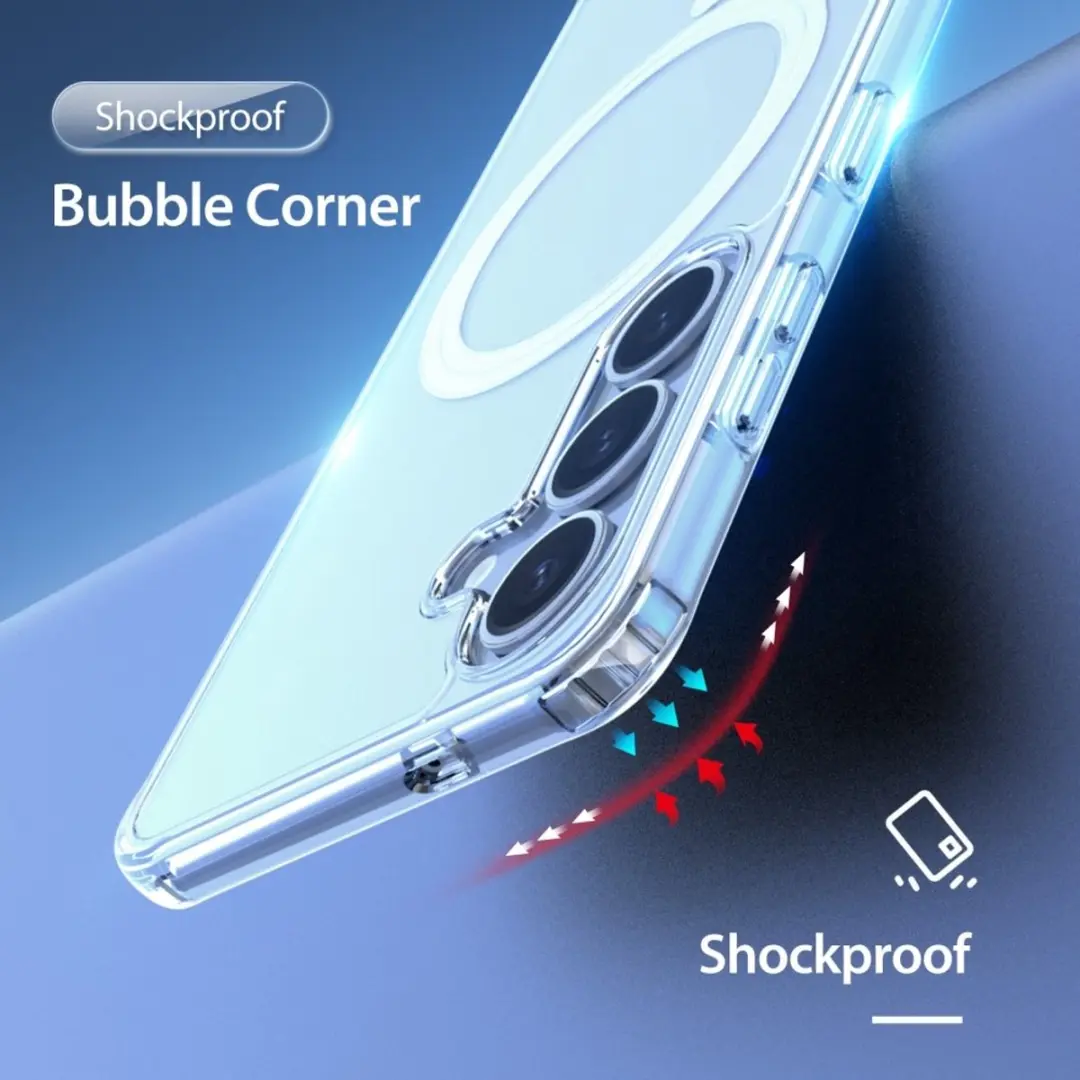Dux Ducis Galaxy S25 Plus Hoesje - Magnetisch - Transparant
