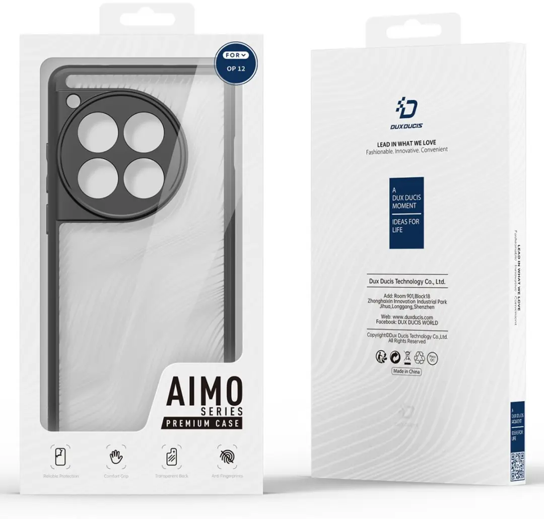 Dux Ducis Aimo Back Cover Case OnePlus 12 - SH00070411 - Zwart