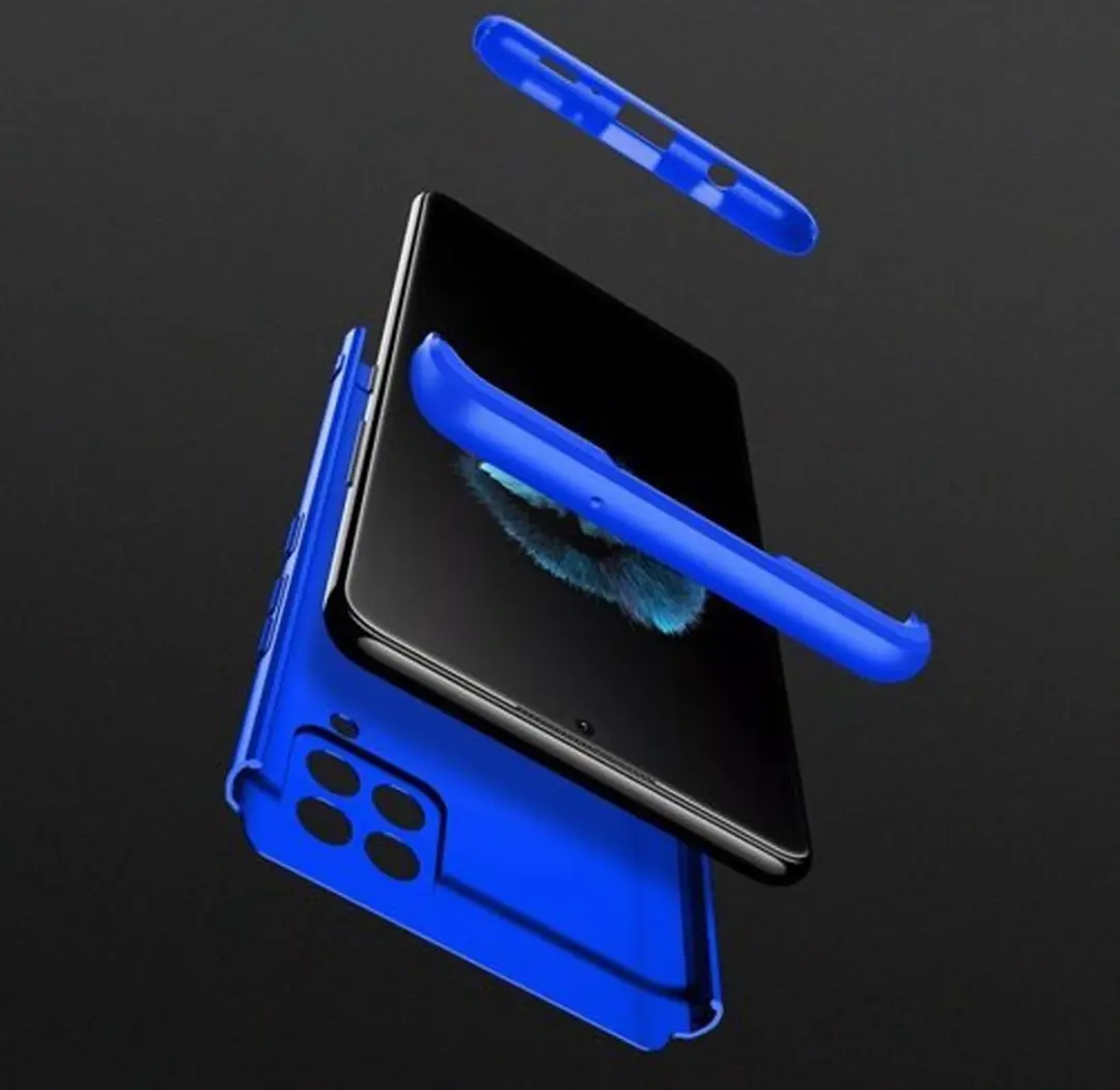 GKK 360 Full Body Case Samsung Galaxy A42 5G - Blauw