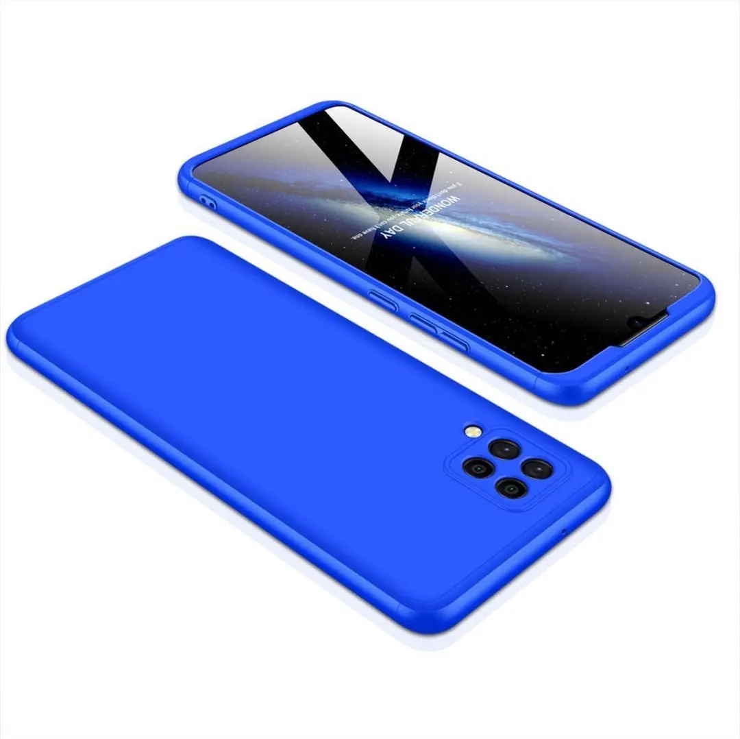 GKK 360 Full Body Case Samsung Galaxy A42 5G - Blauw