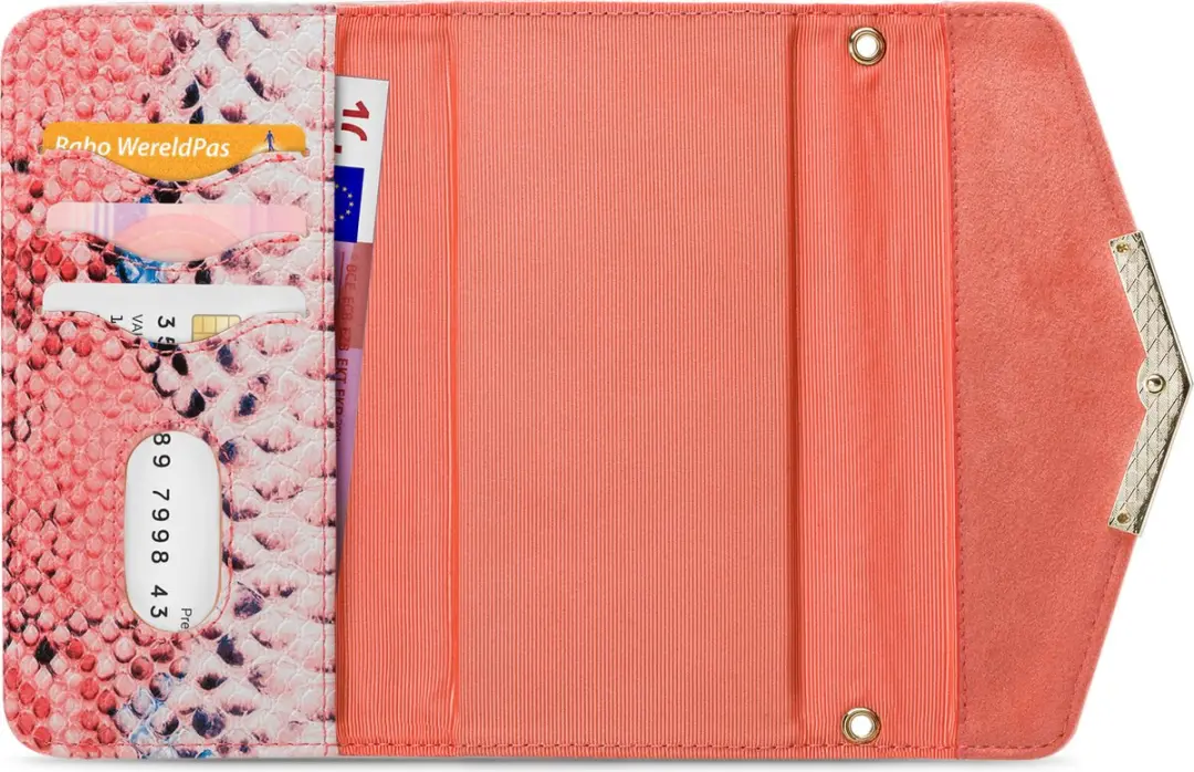 Mobilize Velvet Clutch Samsung Galaxy A50 - 4 Stuks - Coral