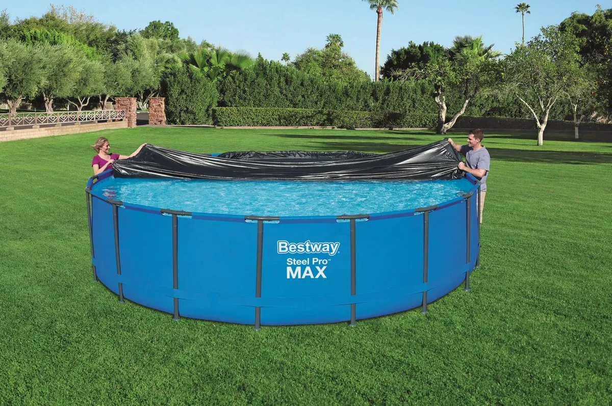Bestway Sirocco & Vendavel Frame Zwembad 549cm - Antraciet