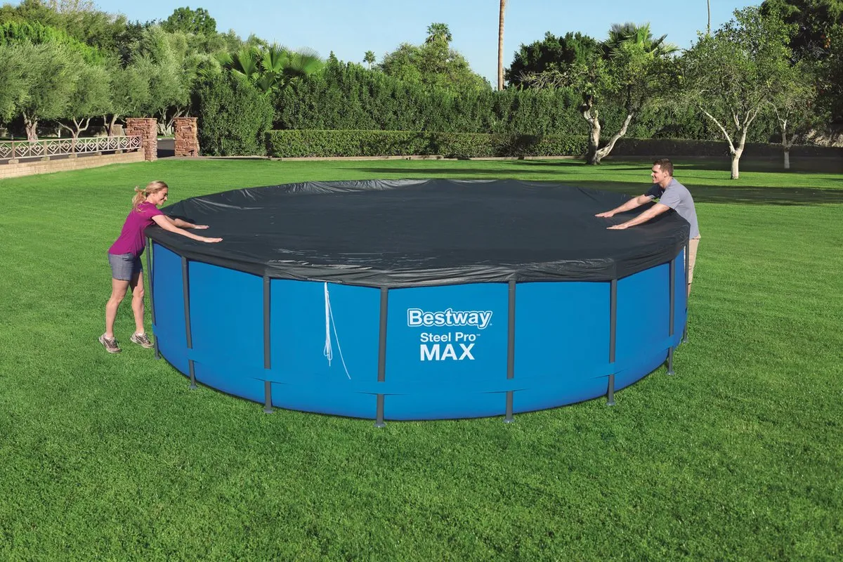 Bestway Sirocco & Vendavel Frame Zwembad 549cm - Antraciet