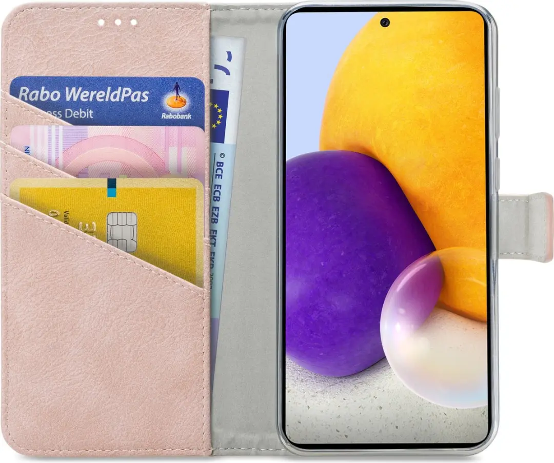 My Style MSFWLT1266 Telefoonhoesje Samsung Galaxy A72 - Roze